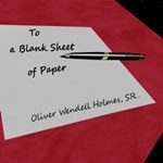 To a Blank Sheet of Paper